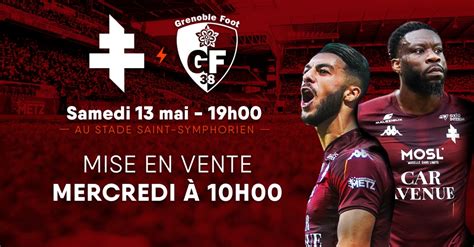 ouverture billetterie fc metz